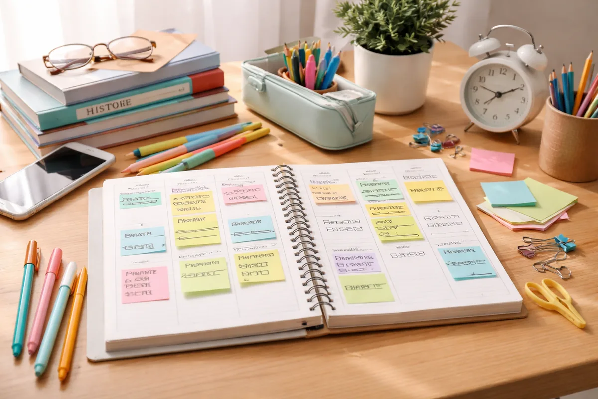 Comment créer un planning de révisions pour le Bac et le Brevet qui fonctionne
