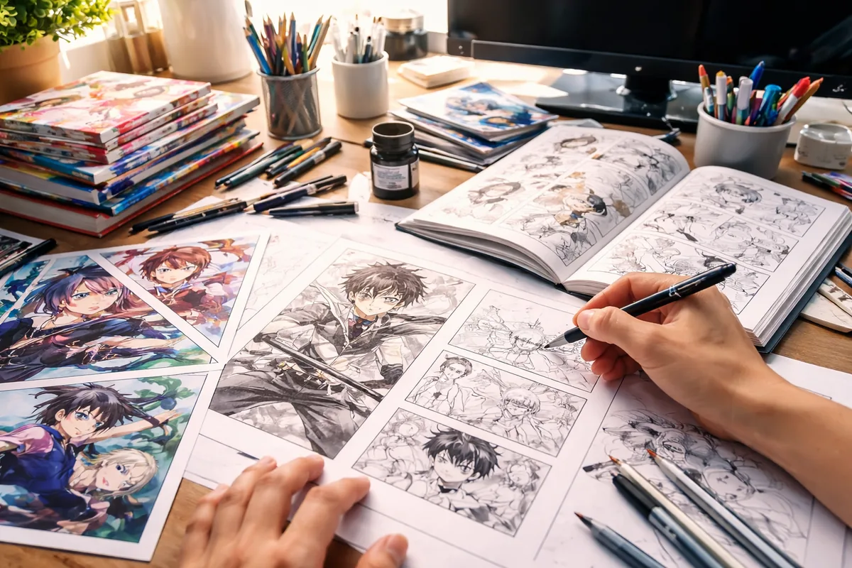 Comment créer une série manga captivante et originale