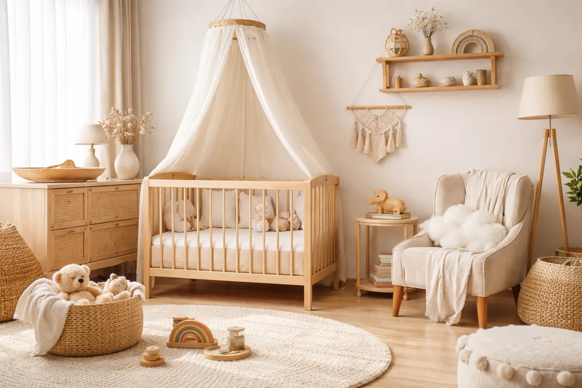 Quels sont les accessoires de puériculture à choisir pour une décoration chic de chambre d'enfant