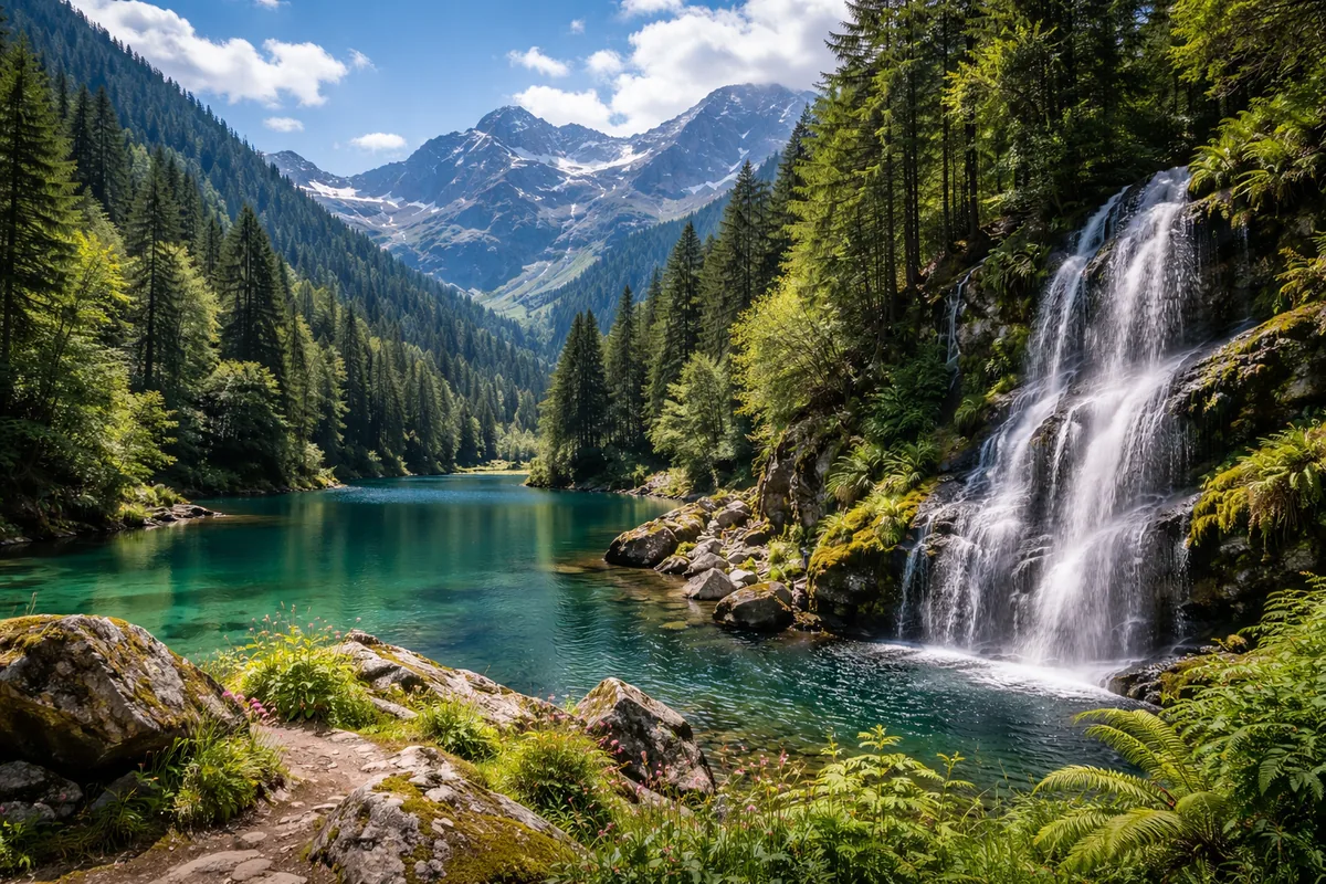 Quels lacs et cascades en France pour des randonnées immersives dans la nature ?